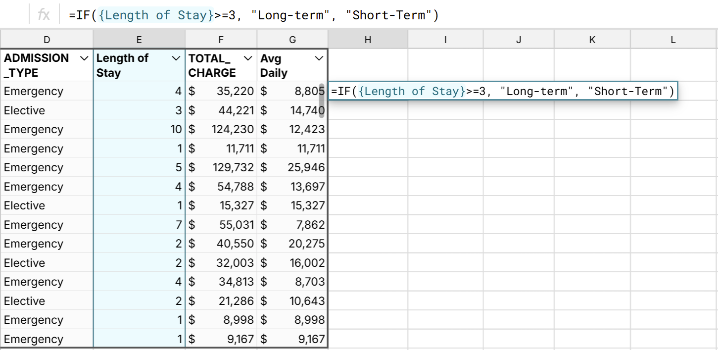 Write a computed column