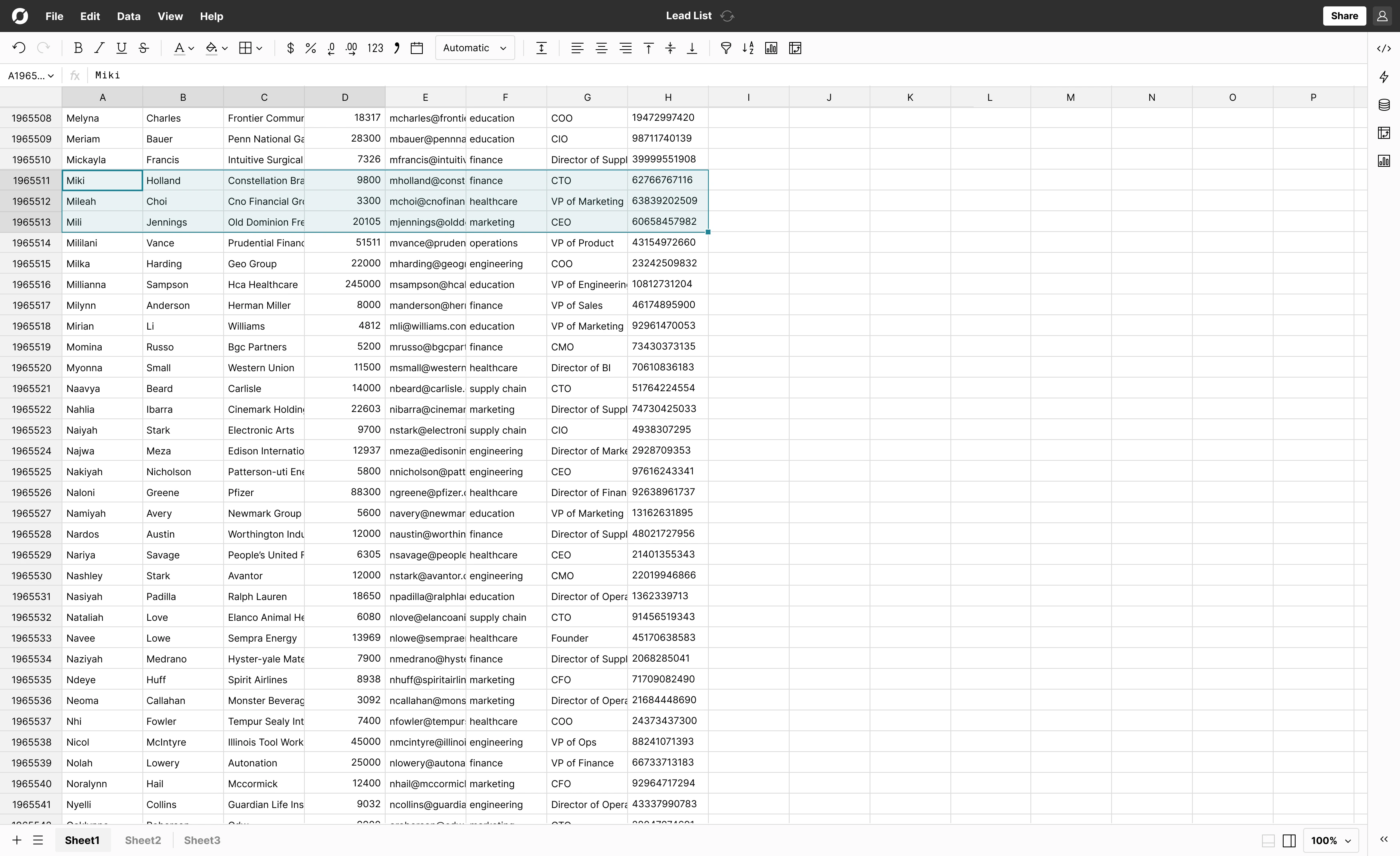 Row Zero product screenshot