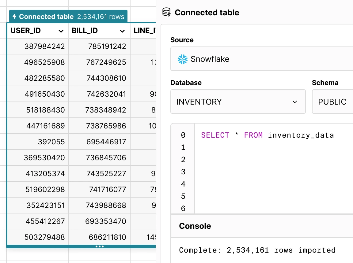 work with large files