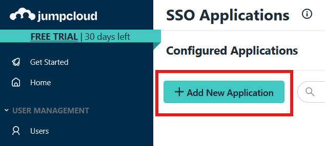 sso add new application