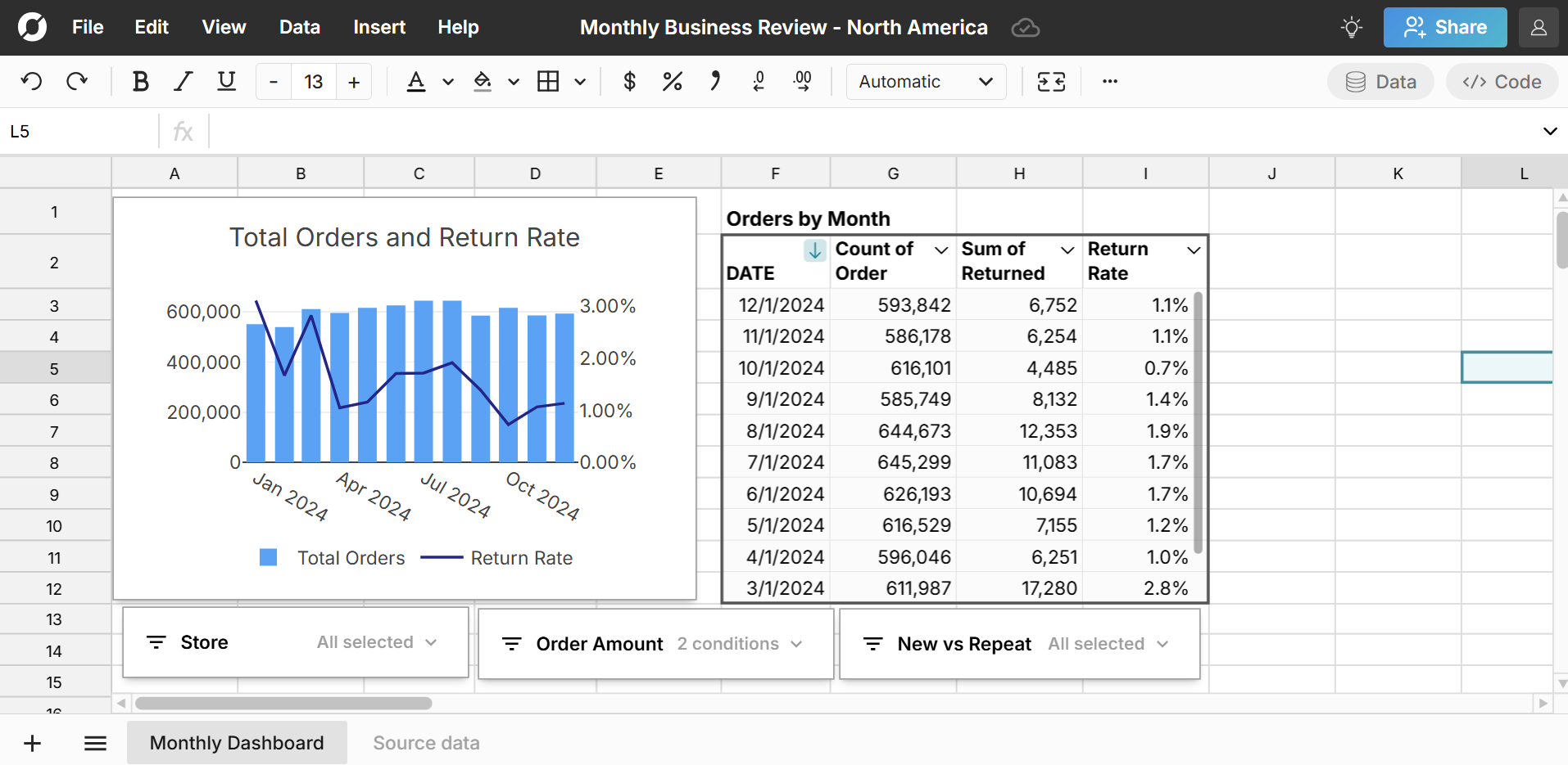 excel alternative