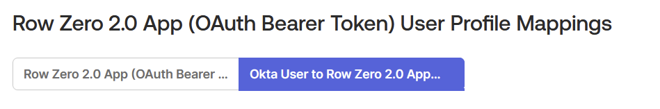 scim okta to row zero